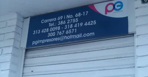 PG IMPRESORES PG IMPRESORES
